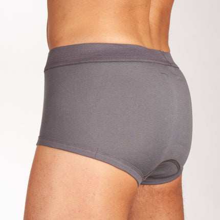 Mango slip 2 pack 1-1 rib box grey heren 685-8400-box grey Mango slip lot de 2 1-1 rib box grey hommes
