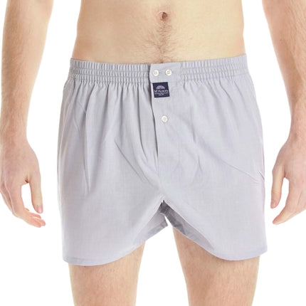 McAlson wijde boxershort classic grey heren M0400 McAlson caleçon classic grey hommes
