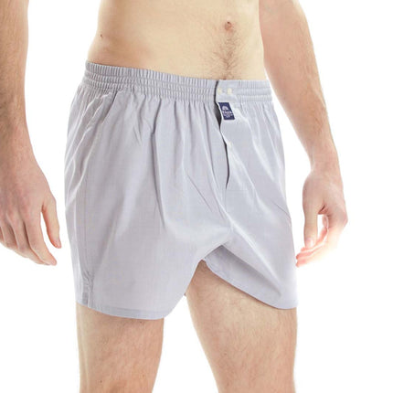 McAlson wijde boxershort classic grey heren M0400 McAlson caleçon classic grey hommes
