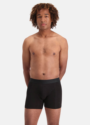 Bamboo Basics short 3 pack knitted boxershorts black tonsurton heren