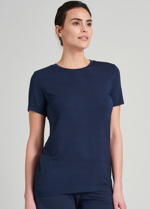 Schiesser shirt mix + relax blue dames