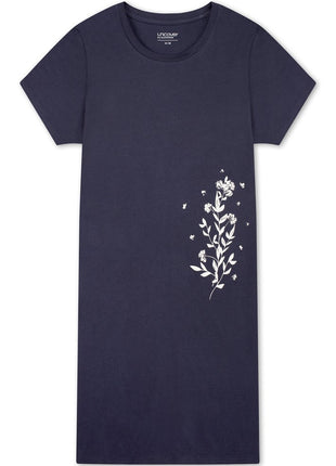 Schiesser slaapkleedje Uncover bluegrey dames