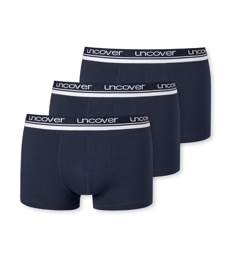 Schiesser short 3 pack uncover boxer briefs blue heren