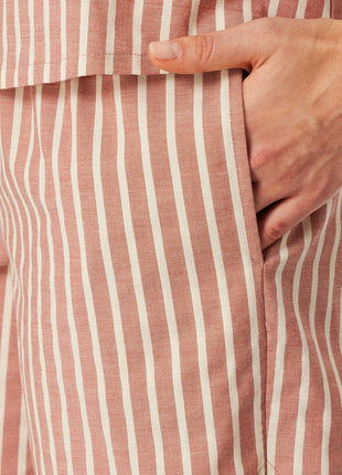 Schiesser pyjama korte broek selected premium terracotta dames 183601-532 Schiesser pyjama pantalon court selected premium terracotta femmes