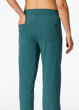 Schiesser pyjamabroek mix + relax green dames 182590-700 Schiesser pantalon de pyjama mix + relax green femmes