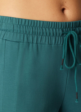 Schiesser pyjamabroek mix + relax green dames 182590-700 Schiesser pantalon de pyjama mix + relax green femmes