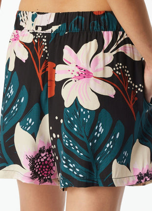 Schiesser pyjamashort mix + relax black dames 183079-913 Schiesser short de pyjama mix + relax black femmes