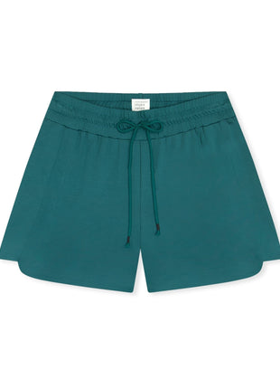 Schiesser pyjamashort mix + relax green dames 182589-700 Schiesser short de pyjama mix + relax green femmes