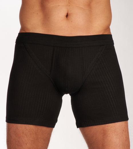 Schiesser short 2 pack authentic 4-1 rib shorts black heren 103399-000 Schiesser boxer 2 pack authentic 4-1 rib shorts black hommes
