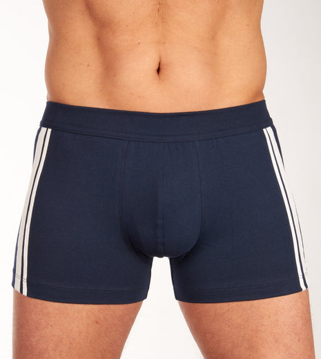 Schiesser short 3 pack 95/5 organic cotton boxer briefs dark blue heren 173816-803 Schiesser boxer lot de 3 95/5 organic cotton boxer briefs dark blue hommes
