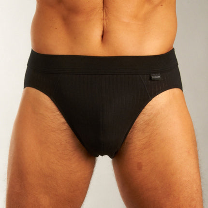 Schiesser slip 2 pack authentic 4-1 rib rio briefs black heren 105984-000 Schiesser slip lot de 2 authentic 4-1 rib rio briefs black hommes
