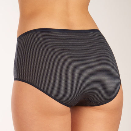 Schiesser slip 2 pack modal essentials midi panties midnight blue dames 162893-804 Schiesser slip lot de 2 modal essentials midi panties midnight blue femmes
