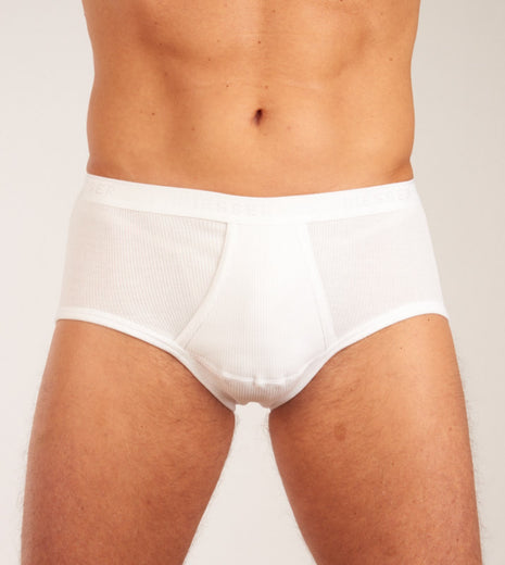 Schiesser slip 2 pack original classics 2-2 rib sports briefs white heren 005052-100 Schiesser slip lot de 2 original classics 2-2 rib sports briefs white hommes
