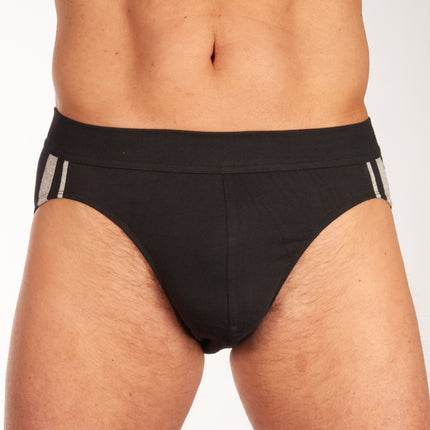 Schiesser slip 3 pack 95/5 organic cotton rio briefs black heren 173815-000 Schiesser slip lot de 3 95/5 organic cotton rio briefs black hommes
