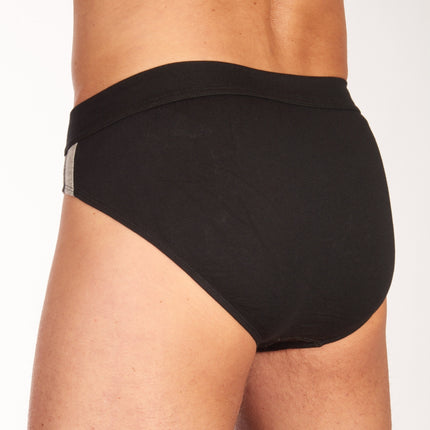 Schiesser slip 3 pack 95/5 organic cotton rio briefs black heren 173815-000 Schiesser slip lot de 3 95/5 organic cotton rio briefs black hommes
