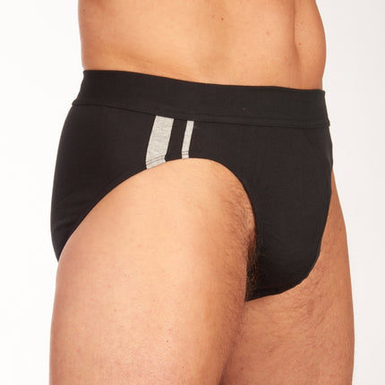 Schiesser slip 3 pack 95/5 organic cotton rio briefs black heren 173815-000 Schiesser slip lot de 3 95/5 organic cotton rio briefs black hommes
