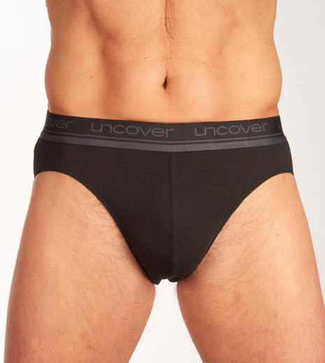 Schiesser slip 3 pack uncover rio briefs black heren 173903-000 Schiesser slip lot de 3 uncover rio briefs black hommes
