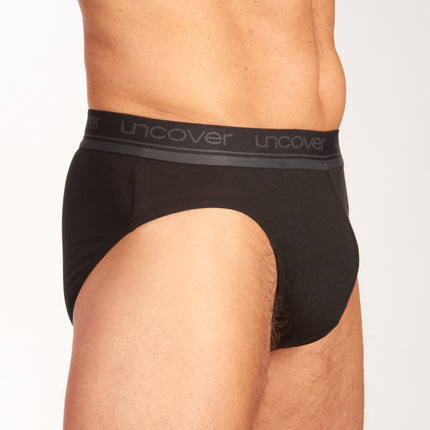 Schiesser slip 3 pack uncover rio briefs black heren 173903-000 Schiesser slip lot de 3 uncover rio briefs black hommes
