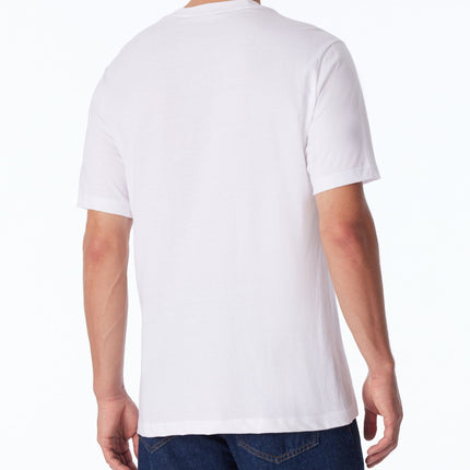 Schiesser t-shirt ronde hals 2 pack essentials american shirts white heren 008150-100 Schiesser t-shirt col rond lot de 2 essentials american shirts white hommes