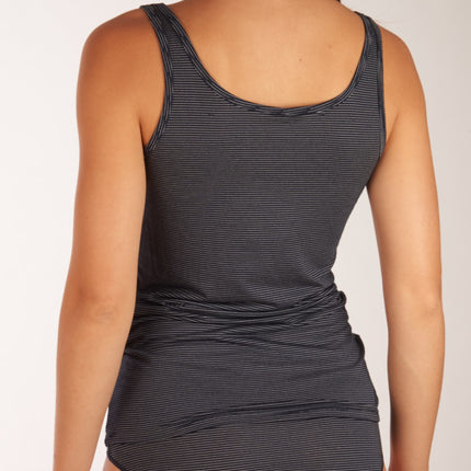 Schiesser topje 2 pack modal essentials tank tops midnight blue dames 162896-804 Schiesser topje lot de 2 modal essentials tank tops midnight blue femmes
