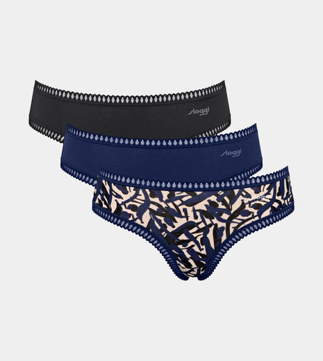 Sloggi hipster Go Crush blue dames