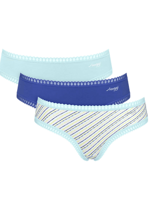 Sloggi hipster Go Crush blue light dames