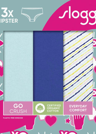 Sloggi hipster Go Crush blue light dames