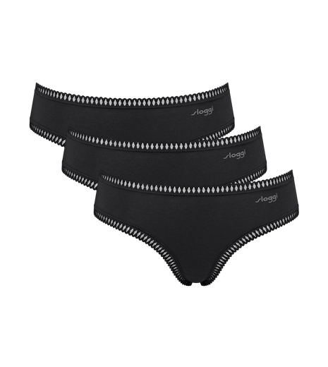 Sloggi hipster Go Crush zwart dames