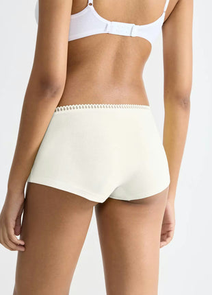Sloggi short Go Crush short silk white dames