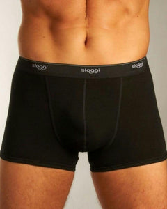Sloggi short basic black heren 10004753-0004 Sloggi boxer basic black hommes
