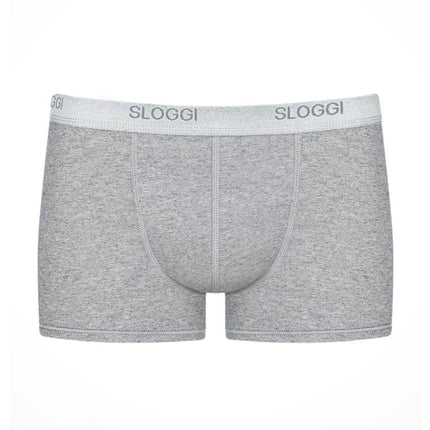 Sloggi short basic grey heren 10004753-0034 Sloggi boxer basic grey hommes