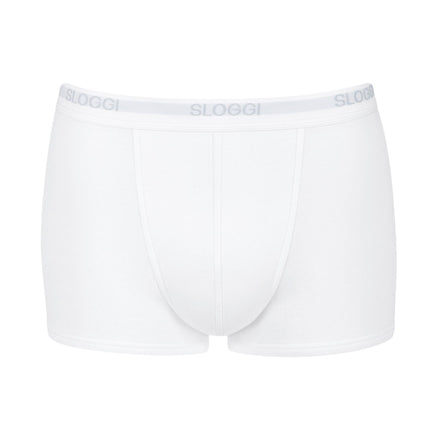 Sloggi short basic white heren 10004753-0003 Sloggi boxer basic white hommes