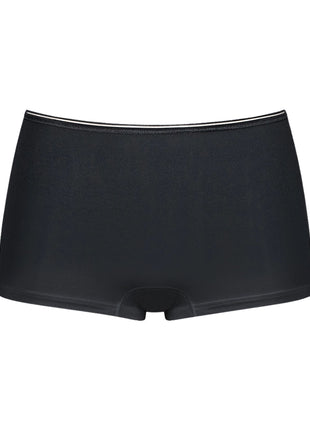 Sloggi short feel sensational black dames 10151218-0004 Sloggi shorty feel sensational black femmes