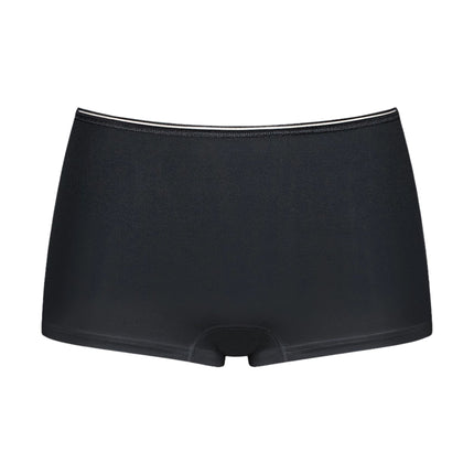 Sloggi short feel sensational black dames 10151218-0004 Sloggi shorty feel sensational black femmes