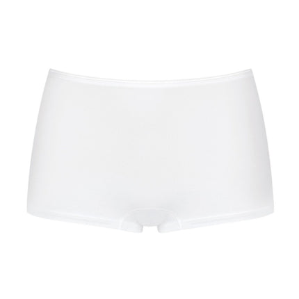 Sloggi short feel sensational white dames 10151218-0003 Sloggi shorty feel sensational white femmes