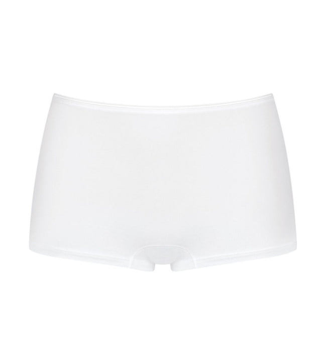 Sloggi short feel sensational white dames 10151218-0003 Sloggi shorty feel sensational white femmes