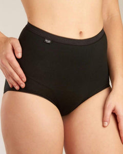 Sloggi slip basic+ maxi cotton black dames 10005037-0004 Sloggi slip basic+ maxi cotton black femmes
