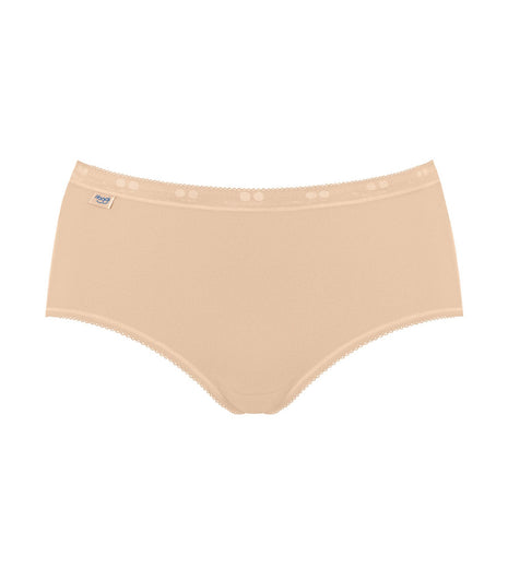 Sloggi slip basic+ midi cotton skin dames 10005038-0026 Sloggi slip basic+ midi cotton skin femmes