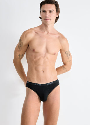 Sloggi slip basic mini black heren 10004711-0004 Sloggi slip basic mini black hommes
