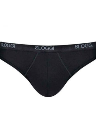 Sloggi slip basic mini black heren 10004711-0004 Sloggi slip basic mini black hommes