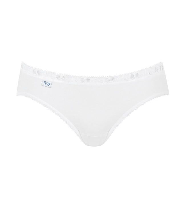 Sloggi slip basic+ mini white dames 10007644-0003 Sloggi slip basic+ mini white femmes
