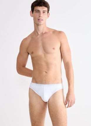Sloggi slip basic mini white heren 10004711-0003 Sloggi slip basic mini white hommes