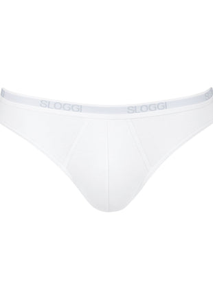 Sloggi slip basic mini white heren 10004711-0003 Sloggi slip basic mini white hommes
