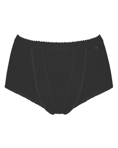 Sloggi slip control maxi black dames 10005203-0004 Sloggi slip control maxi black femmes