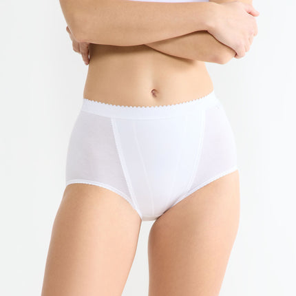 Sloggi slip control maxi white dames 10005203-0003 Sloggi slip control maxi white femmes