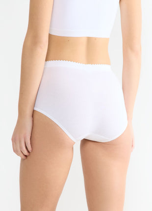 Sloggi slip control maxi white dames 10005203-0003 Sloggi slip control maxi white femmes