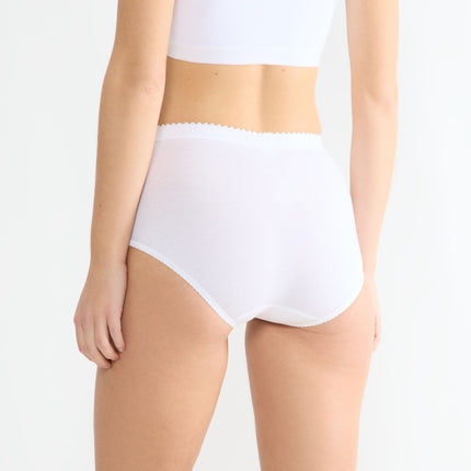 Sloggi slip control maxi white dames 10005203-0003 Sloggi slip control maxi white femmes