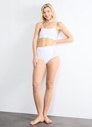 Sloggi slip control maxi white dames 10005203-0003 Sloggi slip control maxi white femmes