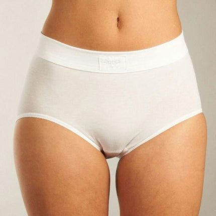 Sloggi slip double comfort maxi white dames 10010178-0003 Sloggi slip double comfort maxi white femmes
