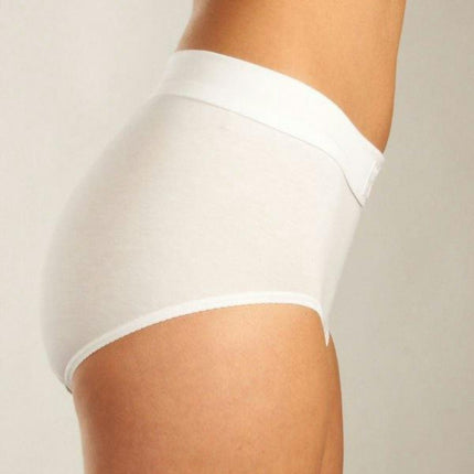 Sloggi slip double comfort maxi white dames 10010178-0003 Sloggi slip double comfort maxi white femmes
